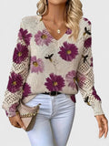 Katie | Elegant Floral Sweater