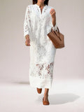 Gia | Lace Maxi Dress