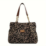 Leonara | Leopard Print Tote Bag