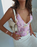 Ivanna | Sequin Halter Tank Top