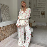 Maura Heart Pajama Set