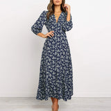Jane | V-neck Floral Dress